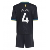 Maglie da calcio Manchester United Matthijs de Ligt #4 Terza Maglia Bambino 2025-26 Manica Corta + Pantaloni corti)